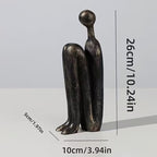 Nordwood, zestaw 2 podpórek do książek w kształcie ludzików